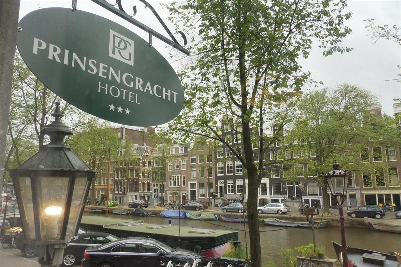 Prinsengracht Hotel Amsterdam Bagian luar foto